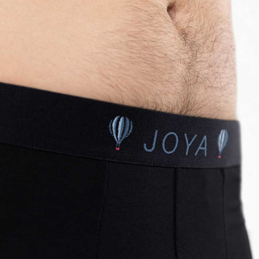 Black Bamboo Boxer Shorts