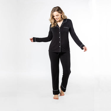 Black bamboo pyjamas