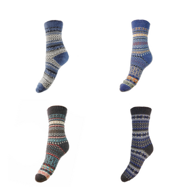 Gift box - The Dark Blue Fairisle Ones