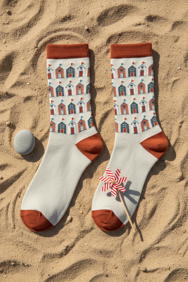 Beach Hut Bamboo Socks