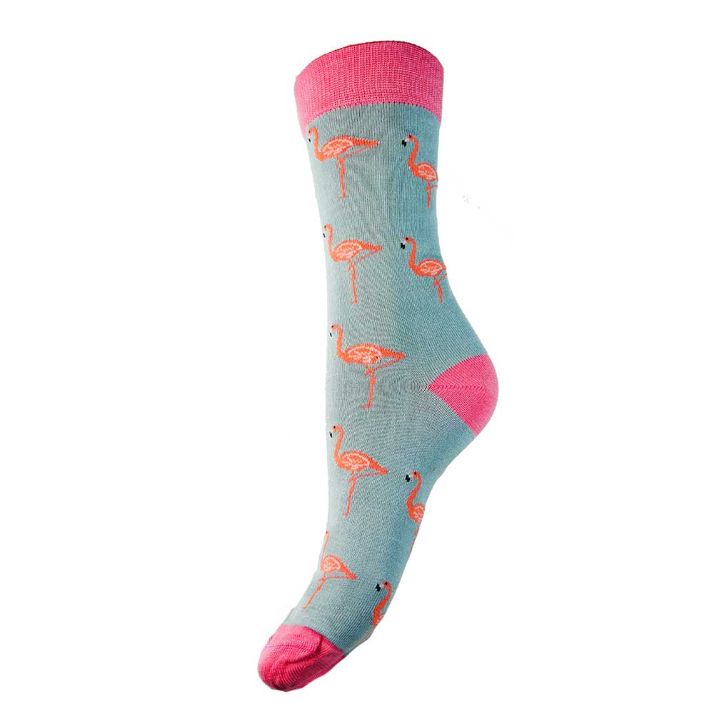 Birds of a feather, 5 pairs of bamboo socks for ladies