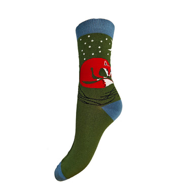 Sleepy Fox Bamboo Socks