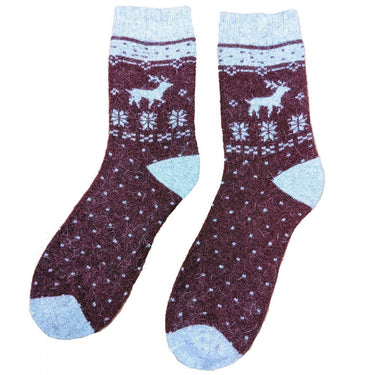 Red Reindeer Socks size 7-11